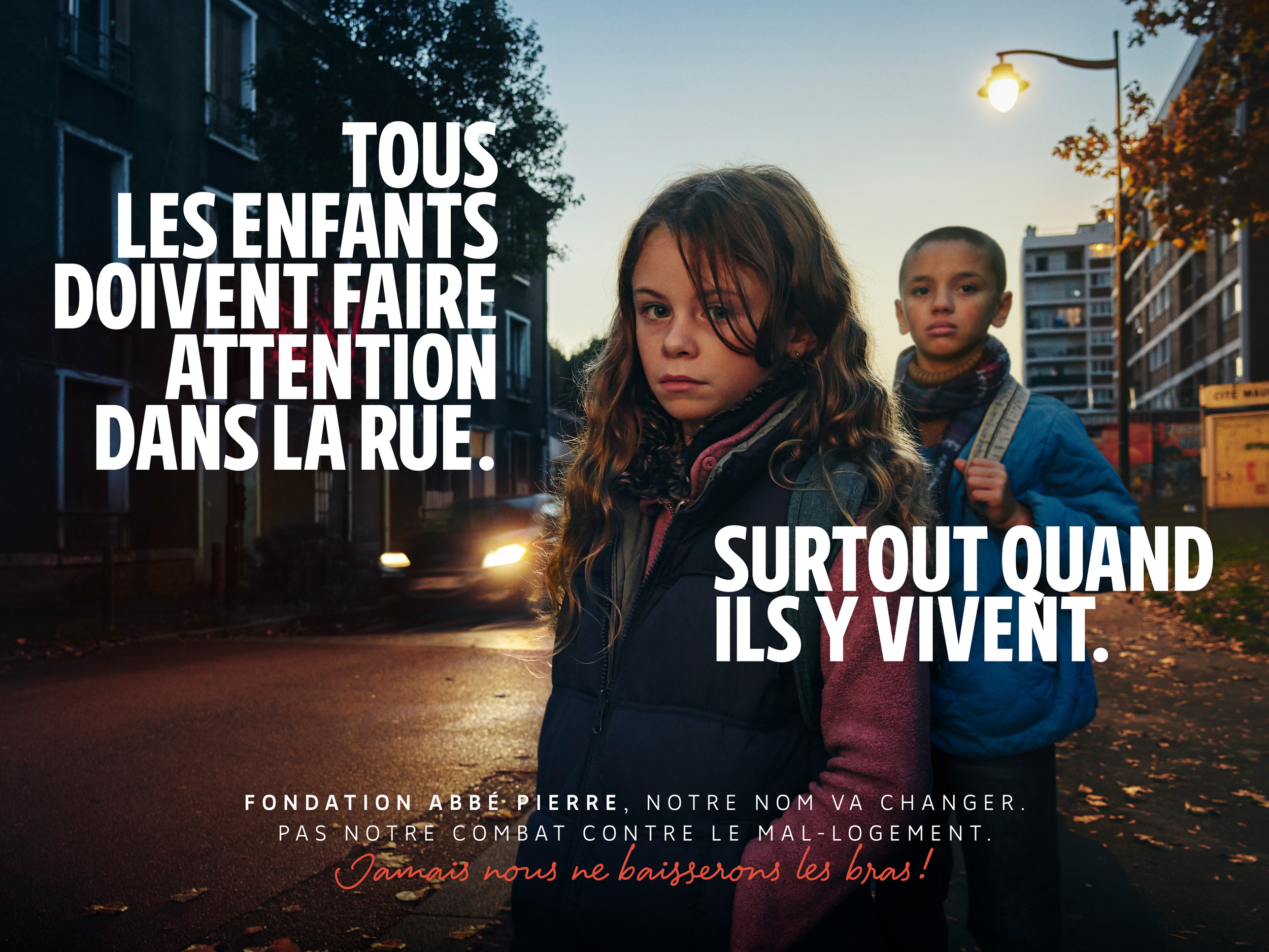 November 2024 – New campaign for the Foundation Abbé Pierre